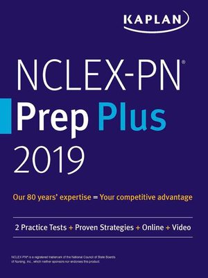 cover image of NCLEX-PN Prep Plus 2019